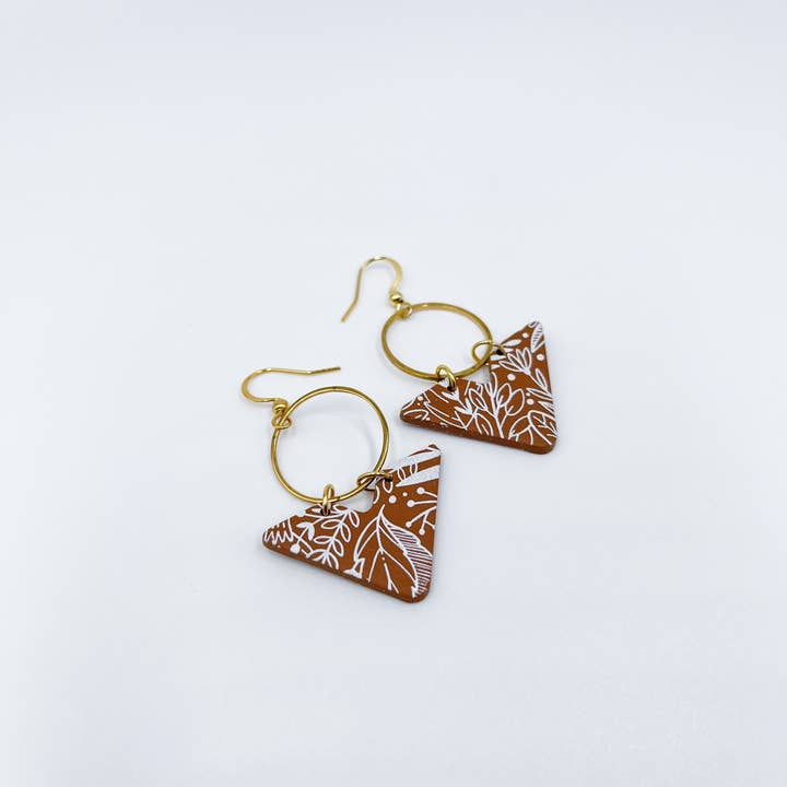 Wild Coho Clay - Wholesale Dangle Earrings - Botanical & Neutral Dangles 2