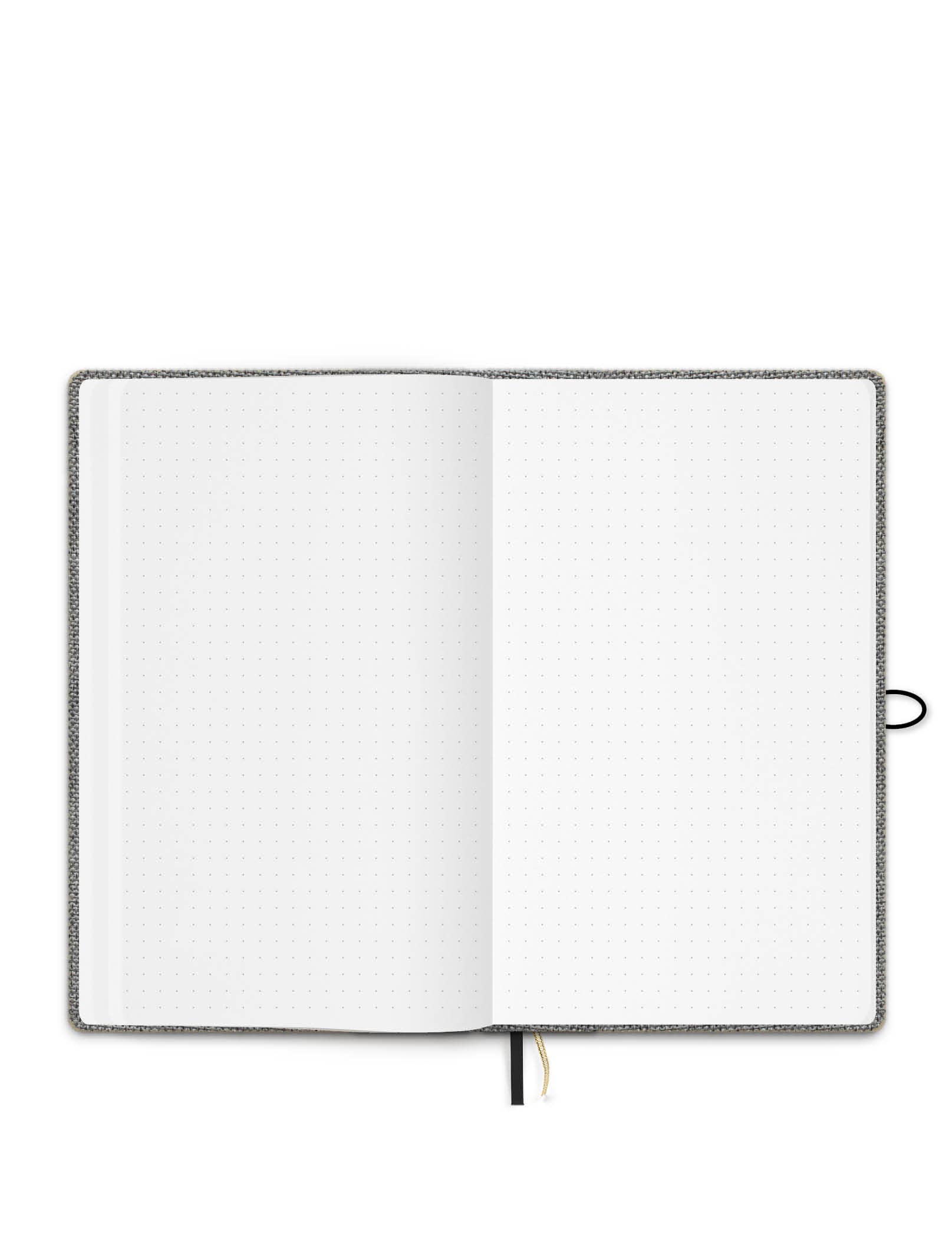 Tinne Mia - Wholesale Notebook - Notebook with button - linen - Moss Agate - FSC Mix7