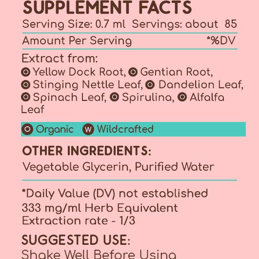 HerbEra - Wholesale Tincture - Blood Booster Formula Tincture2