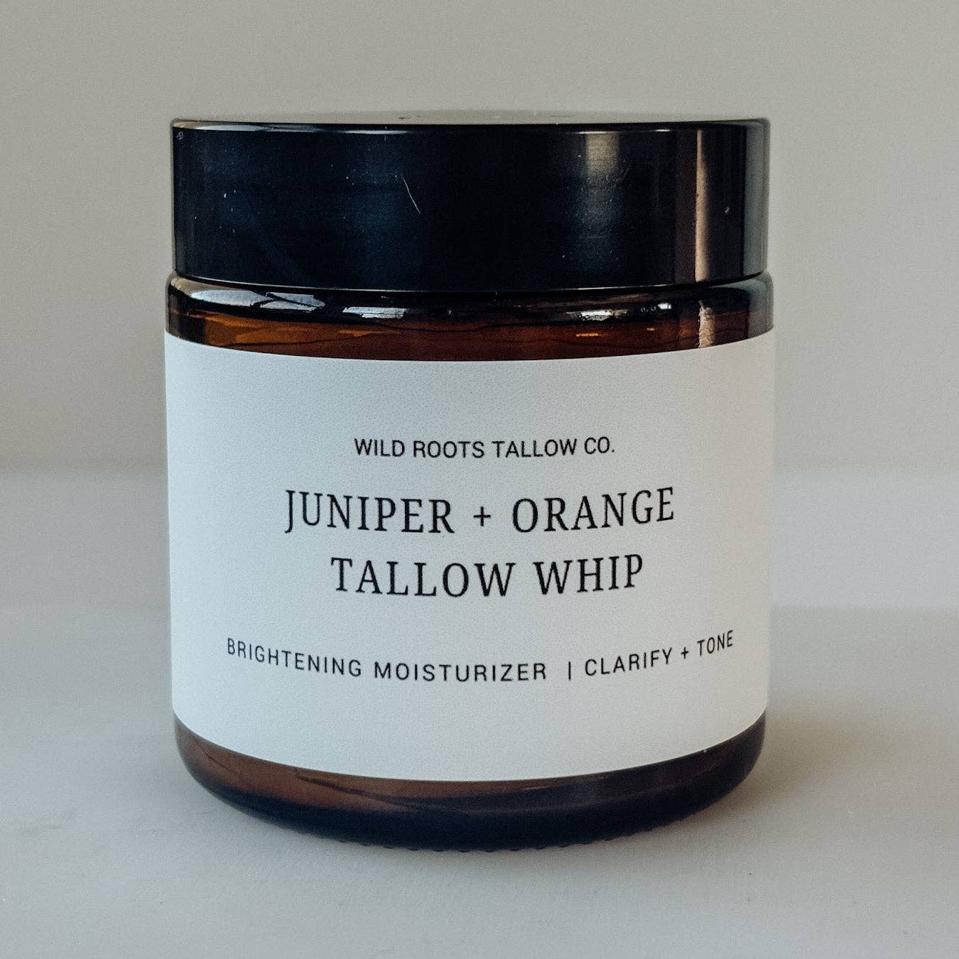 Wild Roots Tallow Co. – Großhandel Anti-Aging-Feuchtigkeitscreme – Wacholder + Süßorangen-Talg-Körpercreme2