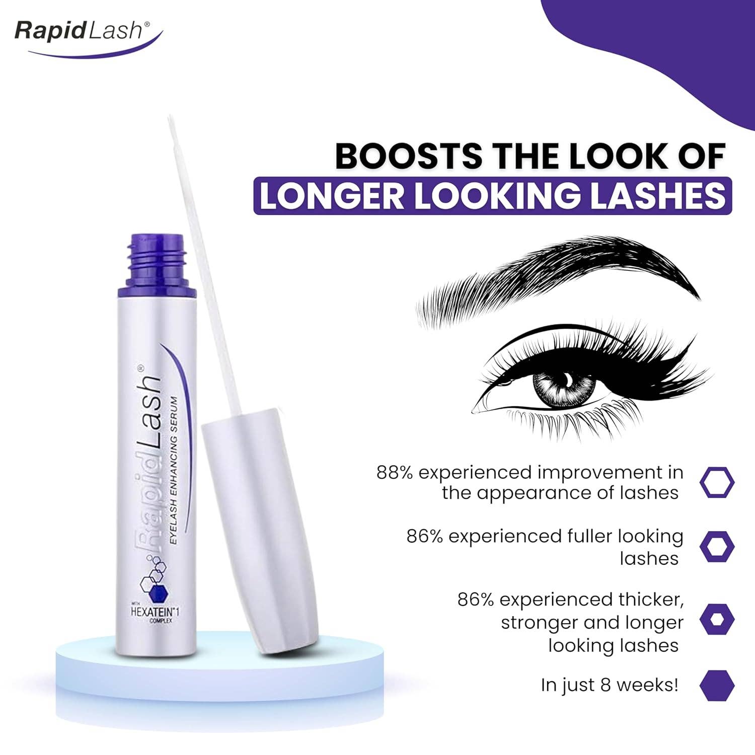 MEHIAZ - Wholesale Eyelash/Brow Serum - RapidLash Eyelash Enhancing Serum—3mL4