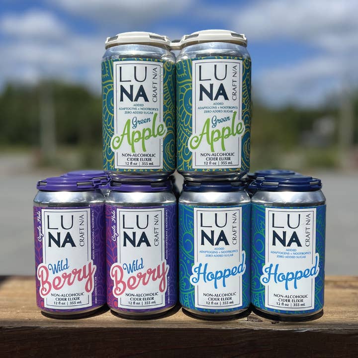 Variety Pac Nootropic + Adaptogen Non-Alcoholic Cider 4 Pack and other Purchase Wholesale boissons adaptogènes. Free Returns & Net 60 Terms on Faire trending on Faire.