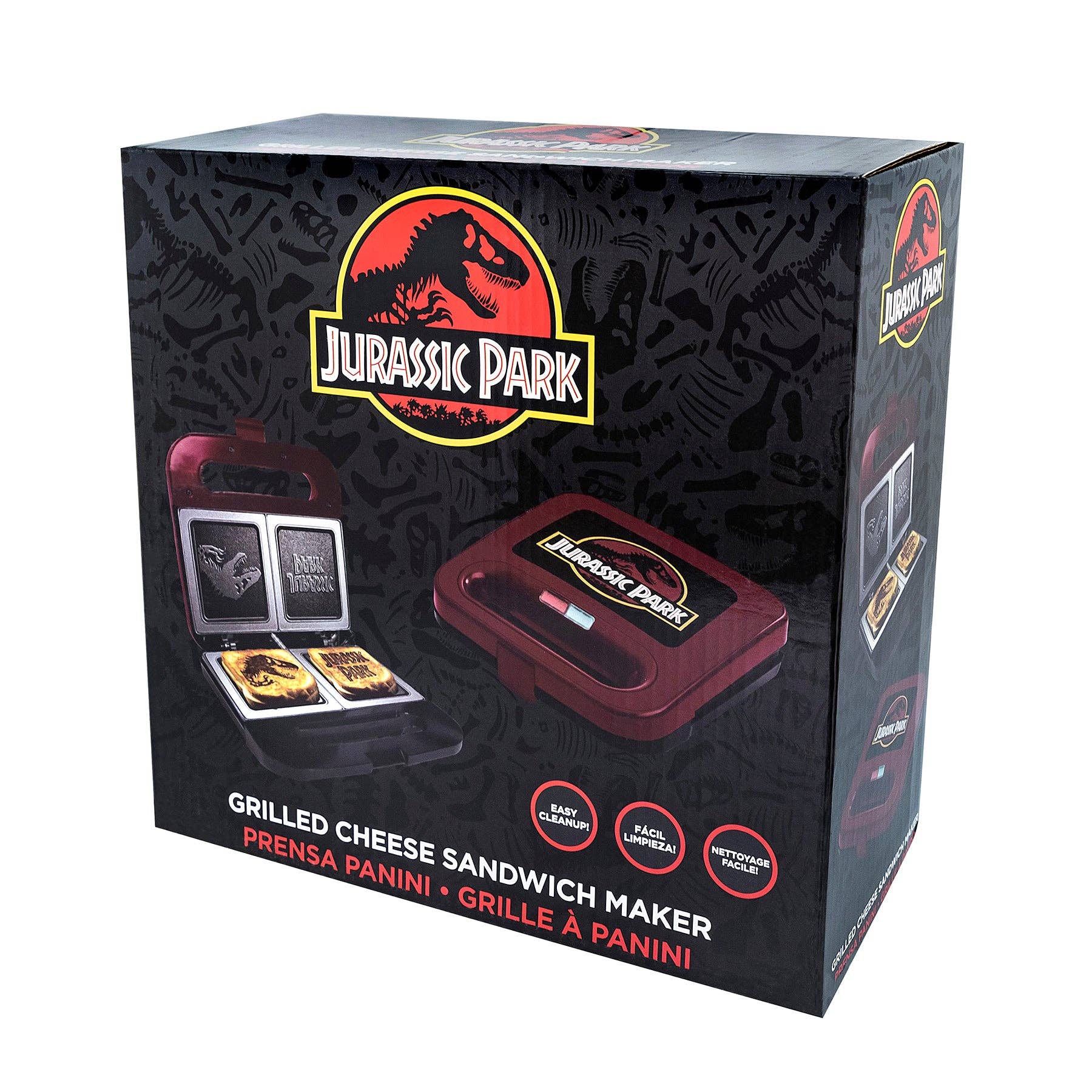 Uncanny Brands - Vente Appareils électroménagers - Machine à fromage grillé Jurassic Park Uncanny Brands14