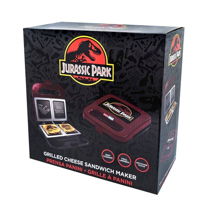 Uncanny Brands - Vente Appareils électroménagers - Machine à fromage grillé Jurassic Park Uncanny Brands14
