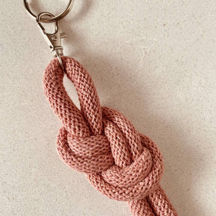 Knottinger - Wholesale Keychain - Women's - Knotted rope keyring