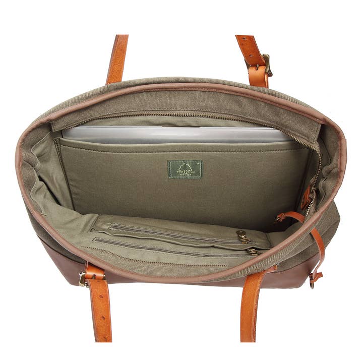 TSD Brand - Wholesale Tote bag – Women's - Redwood Canvas Shopper42