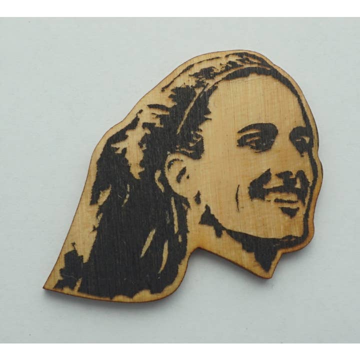 LetterCraft - Wholesale Gag Gift/Novelty Gift - Caitlin Clark - Wood Ornament, Magnet, Keychain, Pin