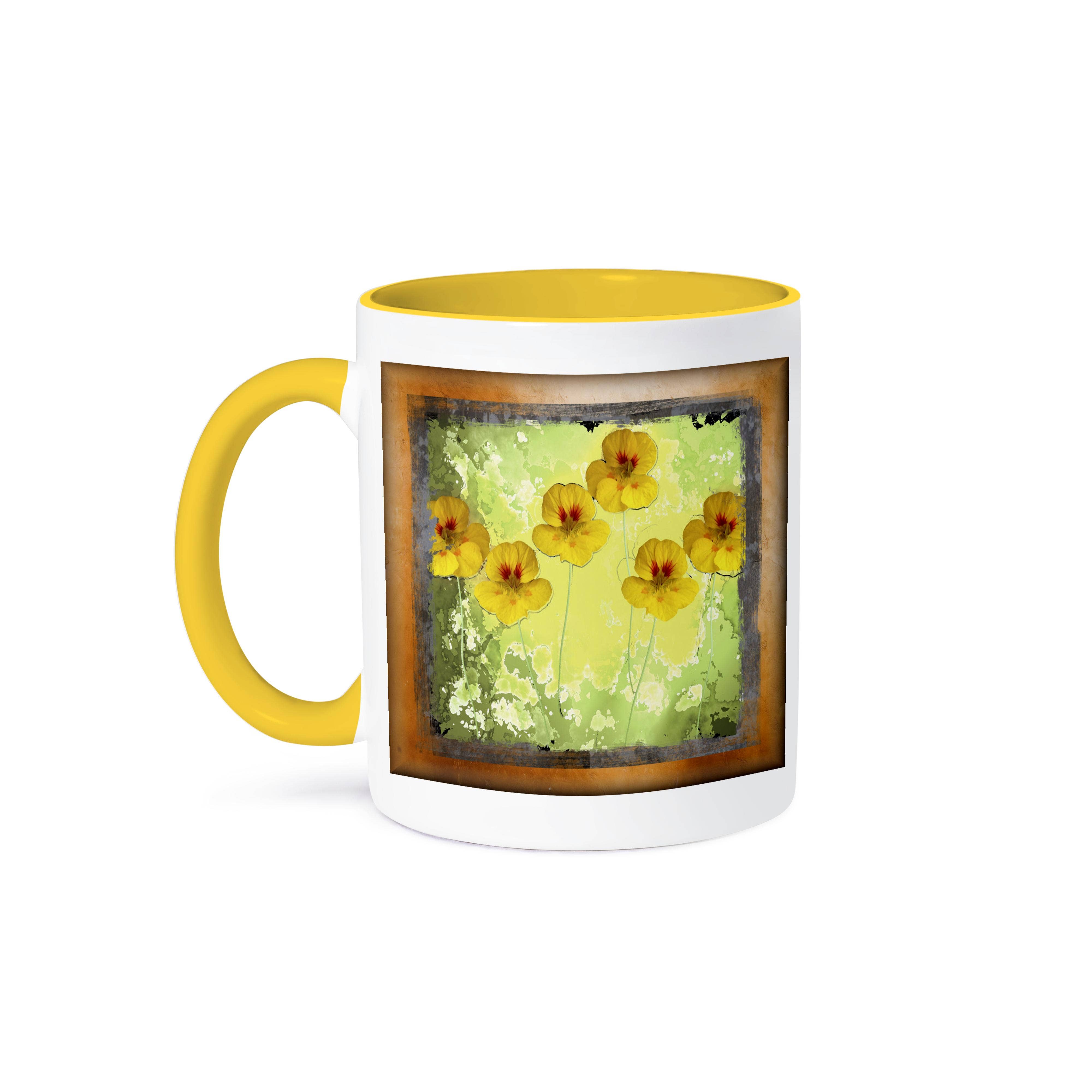 3dRose - Wholesale Coffee Mug - 3dRose, Nasturtium Abstract, Mug0