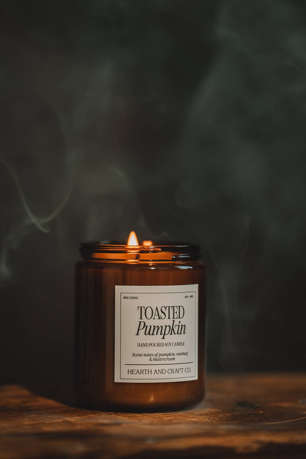 Hearth and Craft Candle Co. - Wholesale Jar/Filled Candle - TOASTED PUMPKIN14