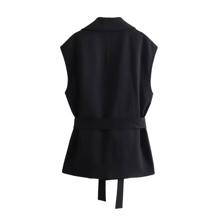 Sweetkama - Wholesale Top & pants set (NOT Loungewear) – Women's - Ladies Solid Color Suit Vest and Pants Sets 774712