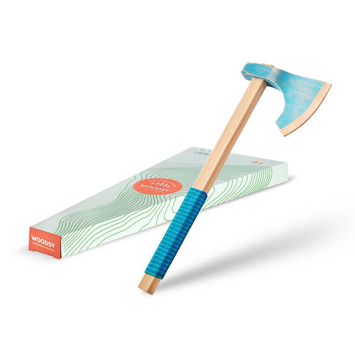 Challenge and Fun, Inc. – Brinquedo de madeira - Crianças por atacado – Machado Viking de Madeira