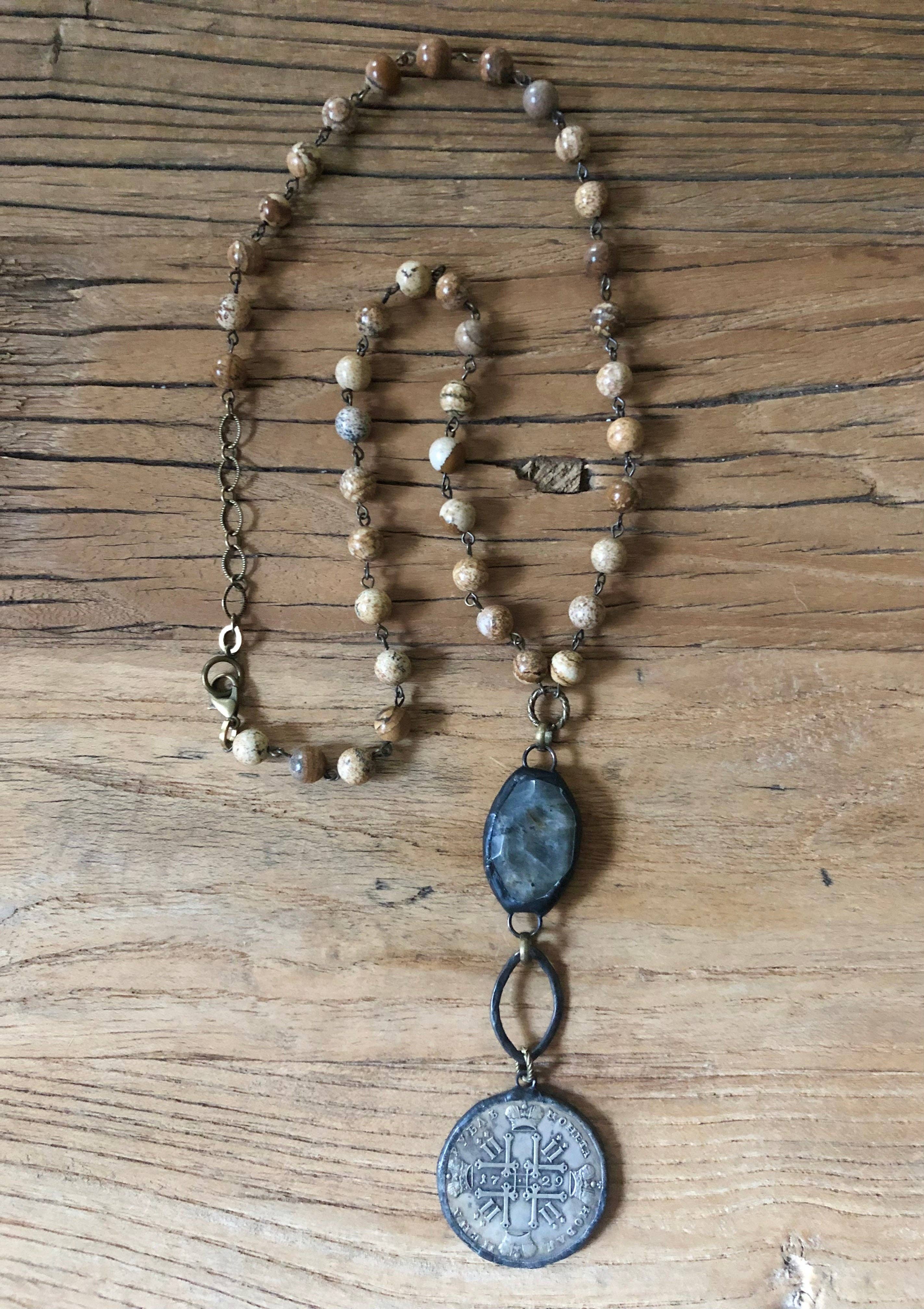 Funky Trunk Vintage Designs - Wholesale Pendant/Charm Necklace - Stella Necklace2