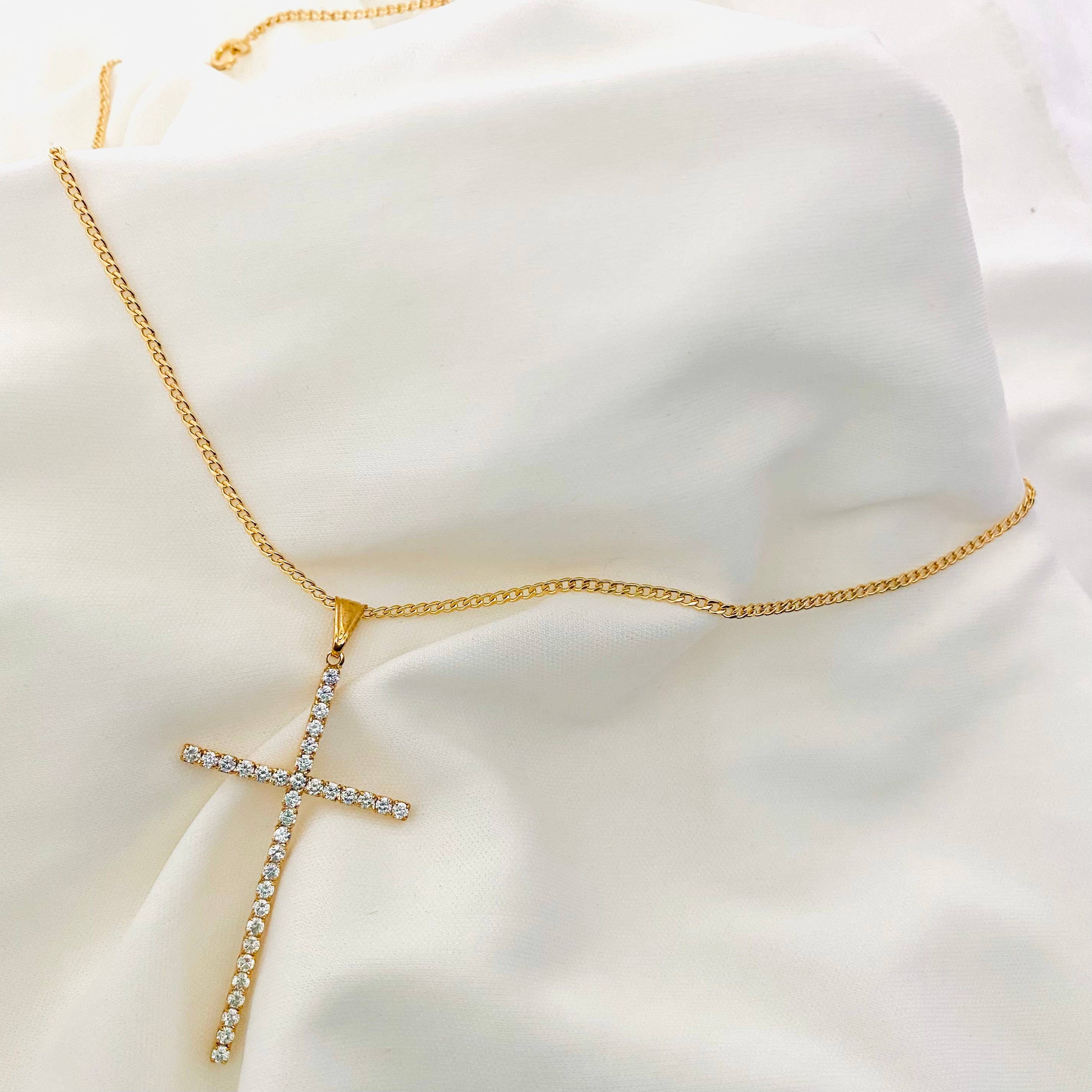 Housegoldjewelry - Wholesale Halskettinghanger - Kruisketting, kruishanger, gouden kruisketting,5