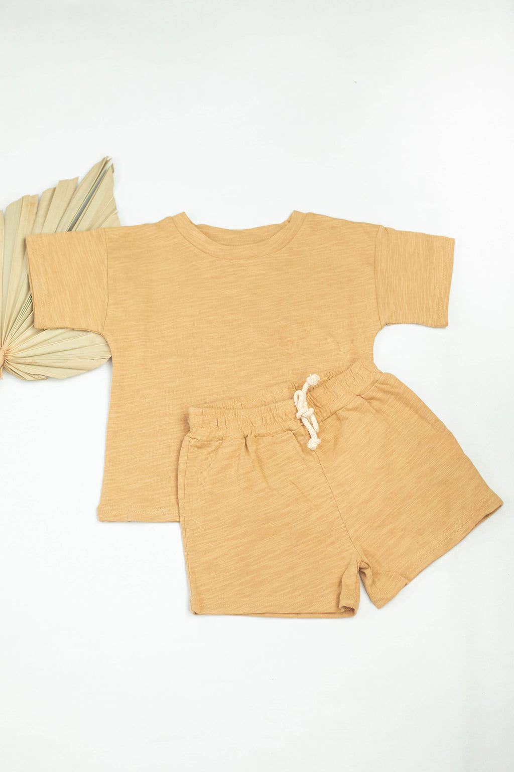 Little Organic Co - Wholesale Lounge Set - Kids - Baby organic Short Sleeve kids Lounge set 3