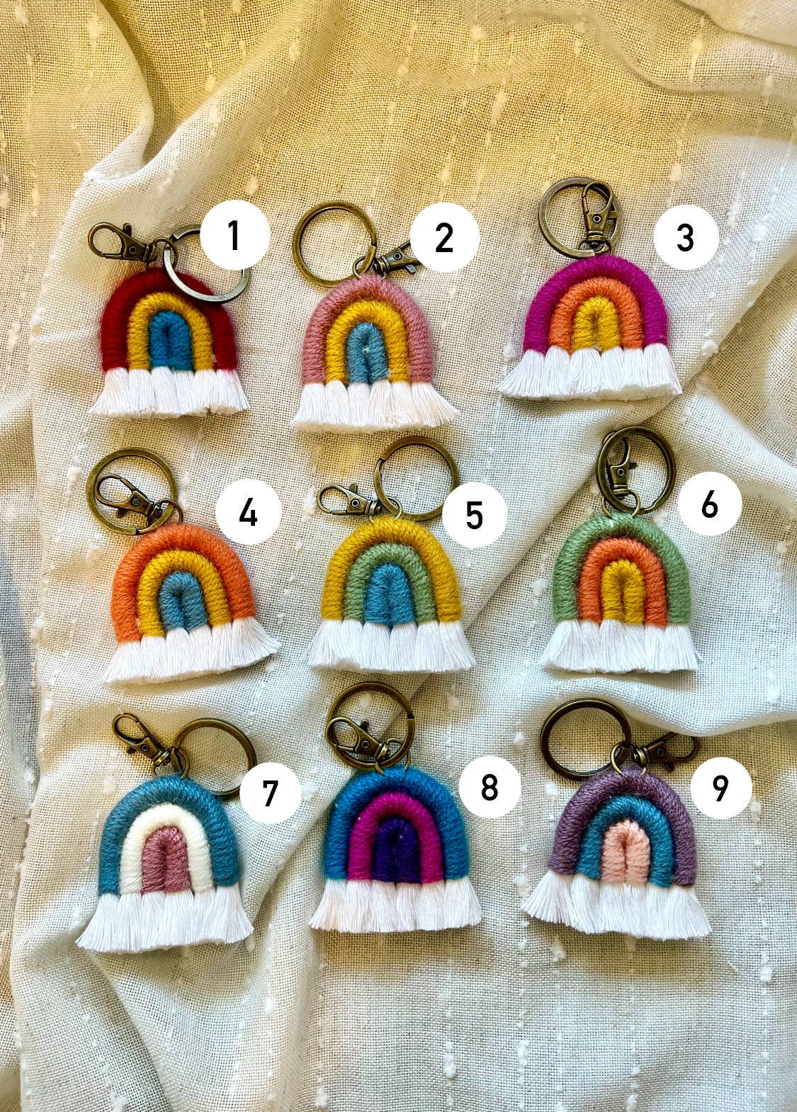 Macra Madam – Großhandel Schlüsselanhänger – Damen – Regenbogen-Schlüsselanhänger0