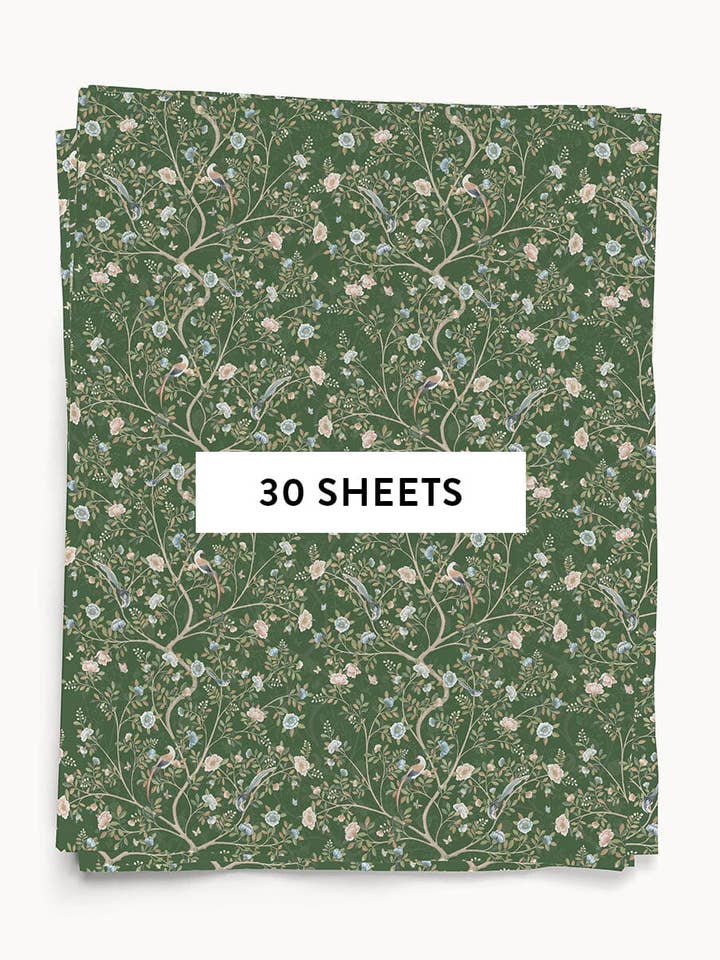 30pk Tissue Paper - Camellia Tree for wholesale by Bespoke Letterpress