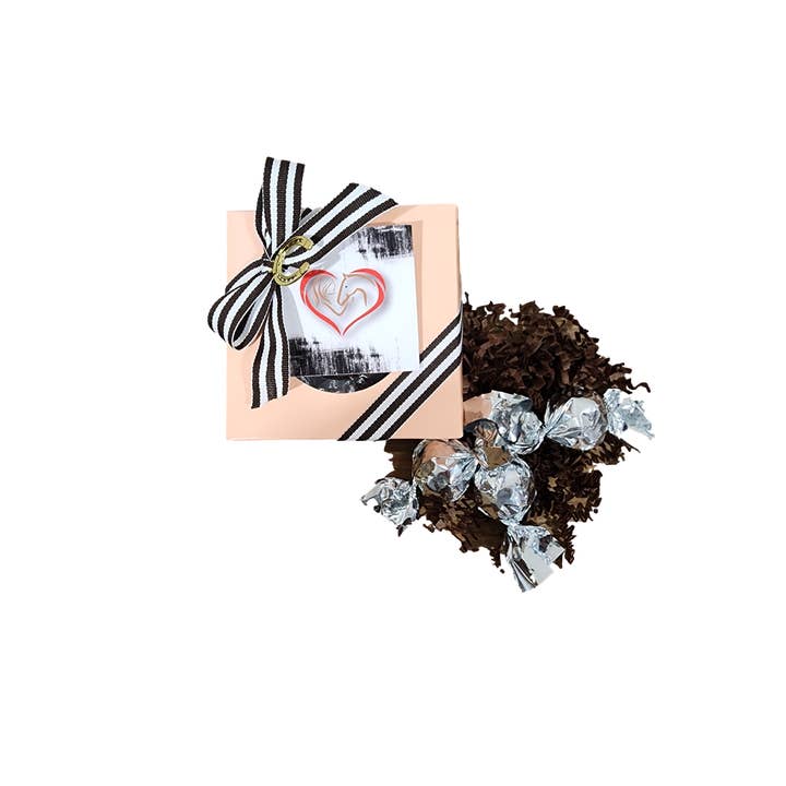 Cowgirl Chocolates – wholesale Chocolate box – 1/4 Pound Gift Box - Mild Milk Chocolate Truffles