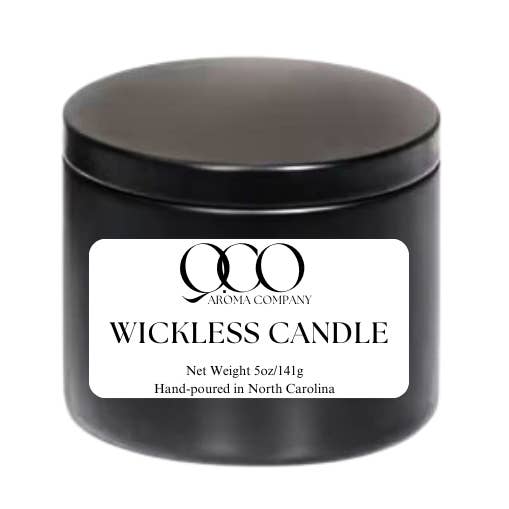 Q. Co Aroma Company - Wholesale Jar/Filled Candle - COTTON WICKLESS CANDLE0