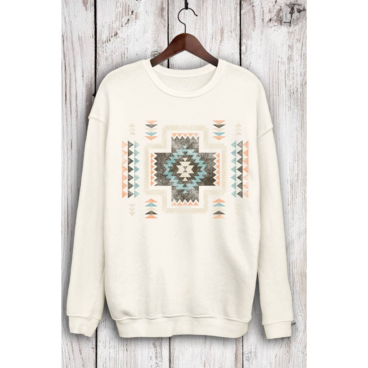 HRTandLUV - Wholesale Sweatshirt - Women's - VINTAGE AZTEK MINERAL  SWEATSHIRTS7