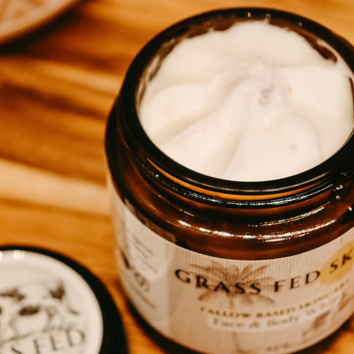Grass Fed Skin - Wholesale Body Balm/Butter - Tallow Face & Body Whip