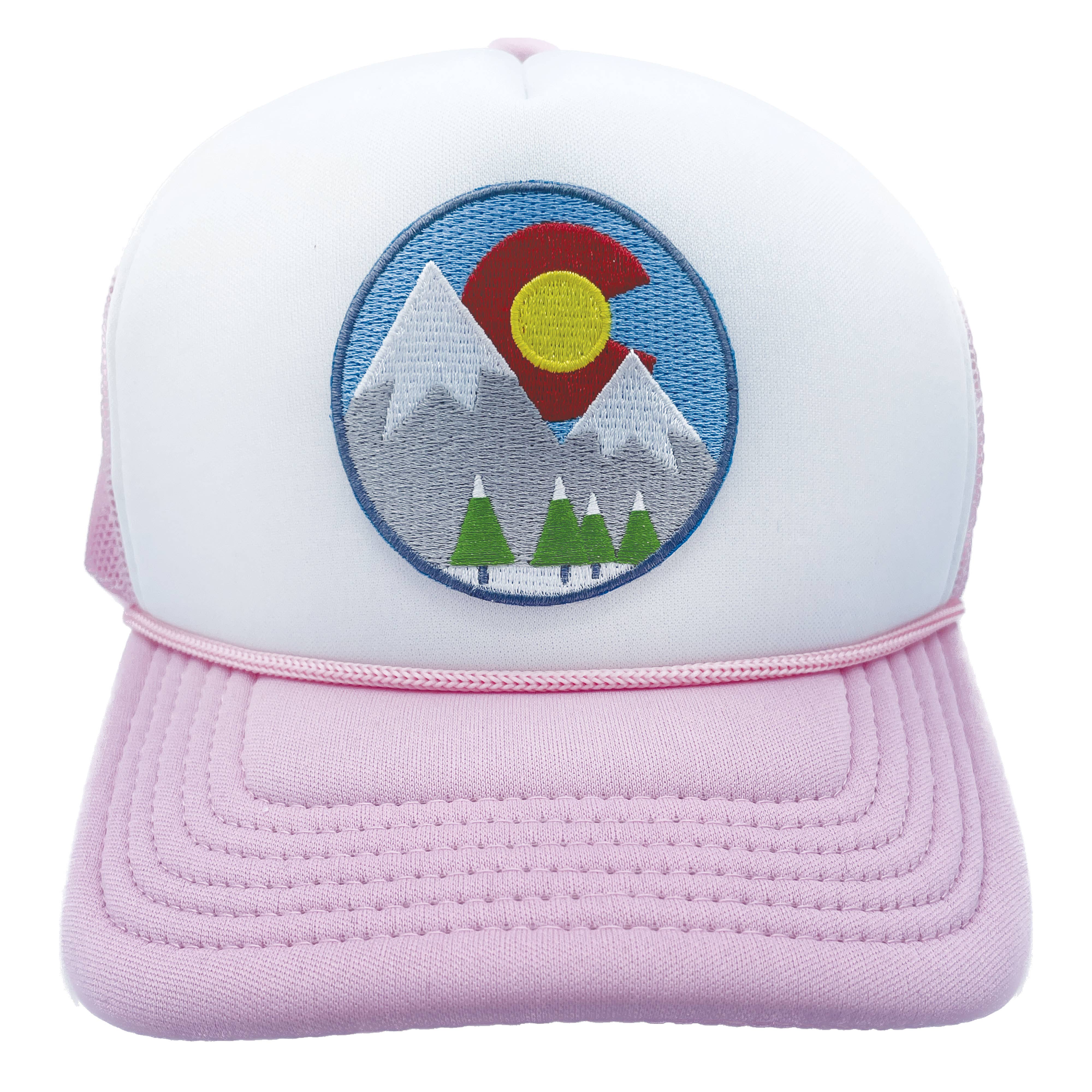 Hey Mountains - Vente Chapeau – enfant - Casquette Trucker Enfant Colorado Montagne C7