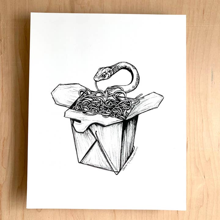 Noodle in Noodles for wholesale by Ink By Olivia