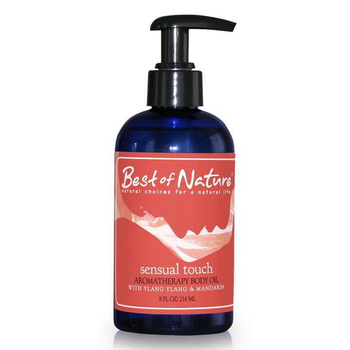 Best of Nature - Venta al por mayor Aceites de baño/corporales - Aceite Corporal Hidratante de Aromaterapia Sensual Touch, 8oz