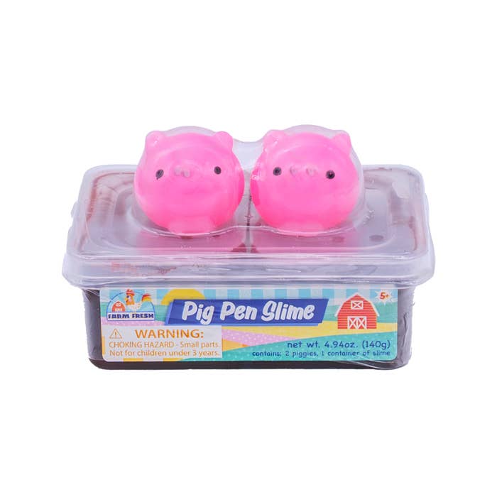Toysmith - Wholesale Putty/Slime - Kids - Farm Fresh Pig Pen Slime1