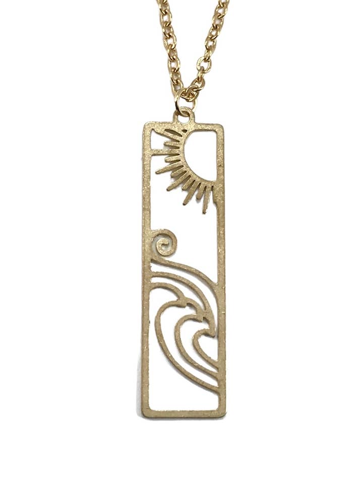 Brass River Necklace for wholesale by Dreamspirit