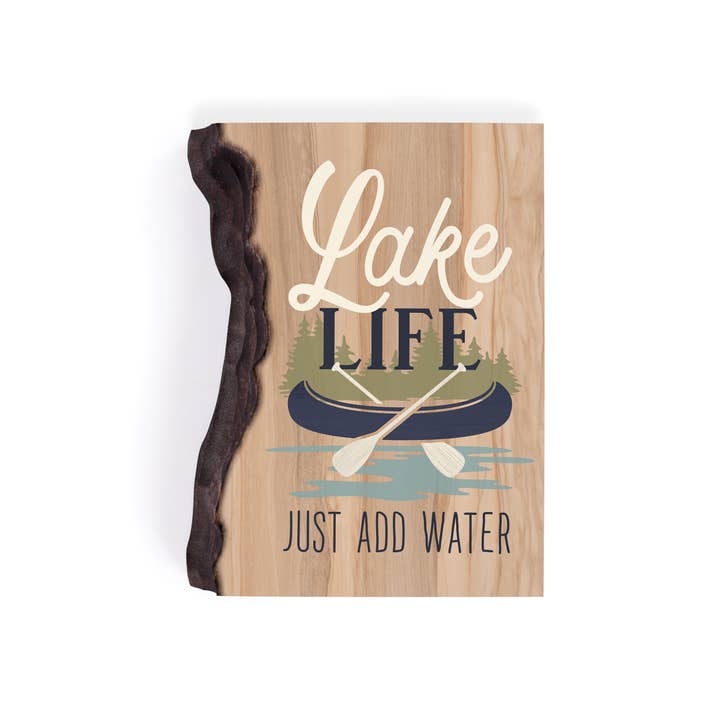 P. Graham Dunn - Wholesale Sign - Lake Life Just Add Water Barky Sign1
