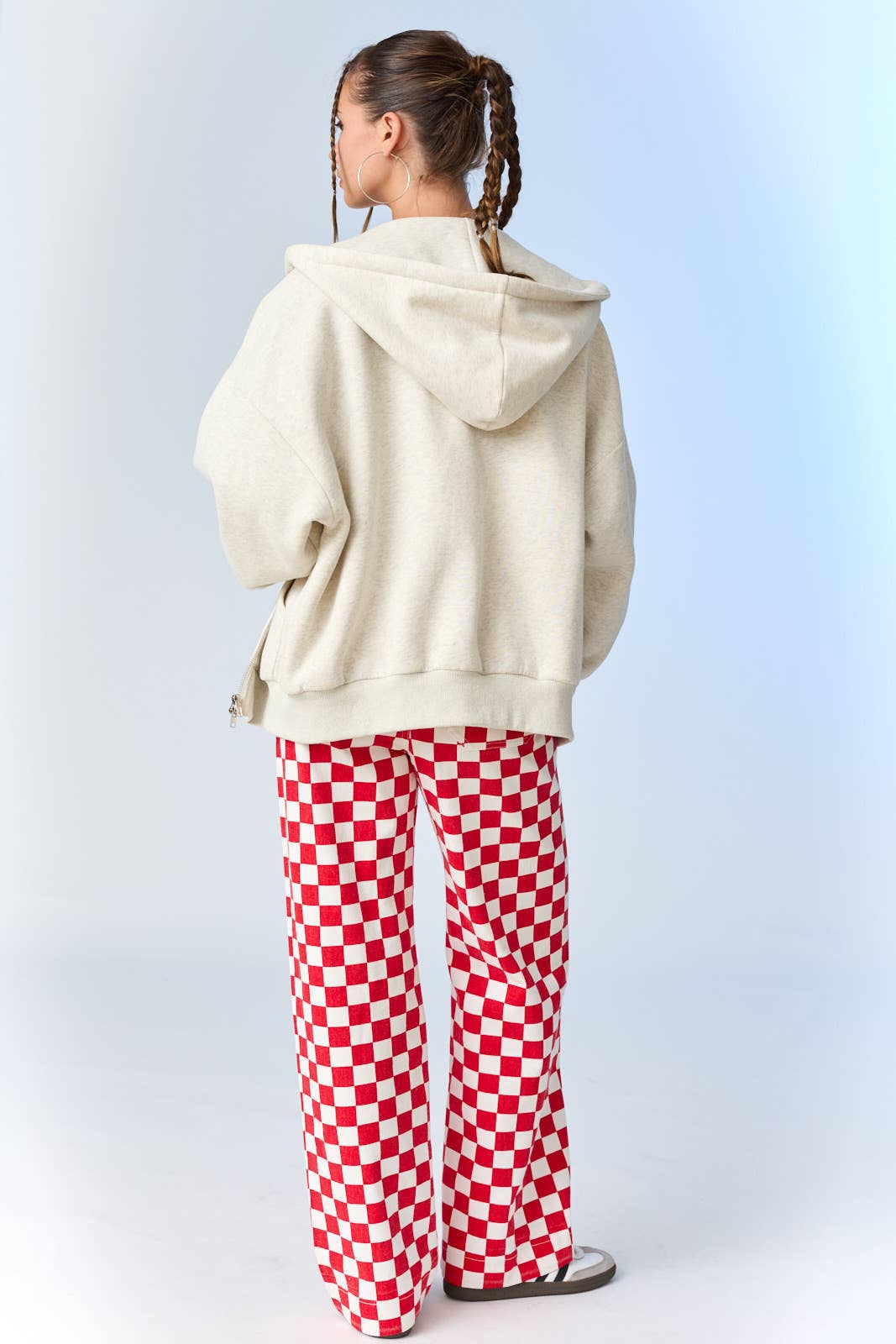 Papermoon - Wholesale Pants - Women's - PP16140-4 - Demi Checkered Bottoms w Elastic Band7