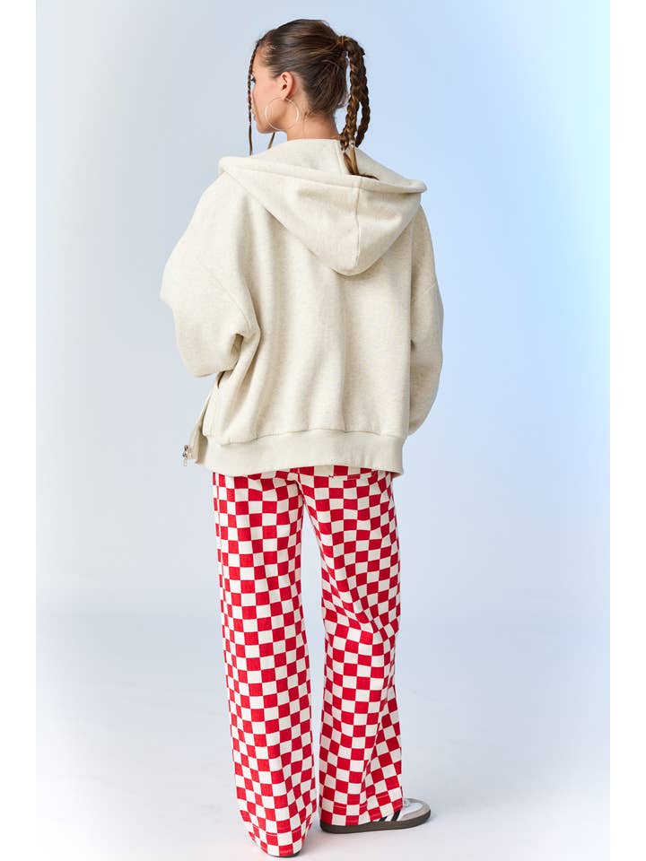 Papermoon - Wholesale Pants - Women's - PP16140-4 - Demi Checkered Bottoms w Elastic Band7