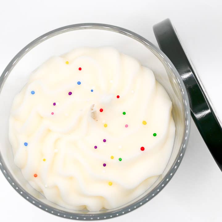 Be Light Candle RE - Wholesale Jar/Filled Candle - Birthday Cake, Scented Soy Candle | Most Loved Gift | Friend