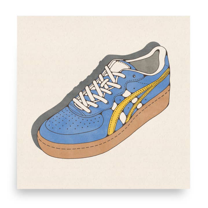 8x8 Sneaker Art Print for wholesale by Brooke Finally