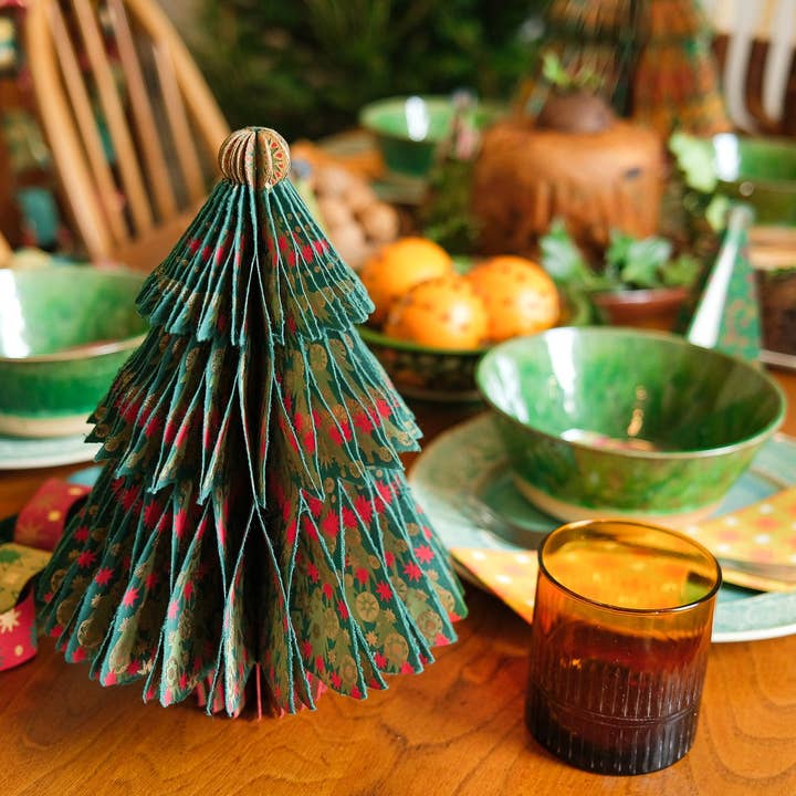 East End Press - Wholesale Christmas Decoration - Fir Tree Honeycomb24