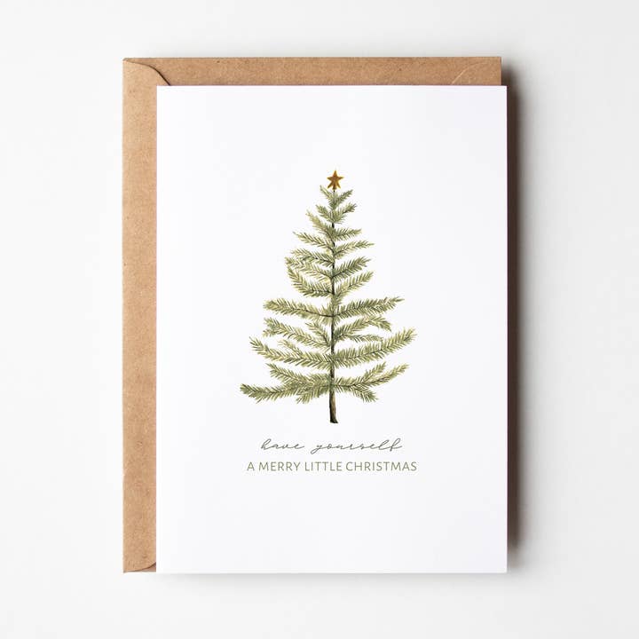 Have Yourself A Merry Little Christmas Card for wholesale by modbymae