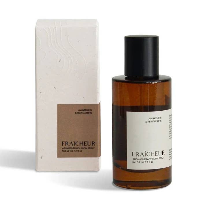 Spray d'ambiance aromathérapie Fraîcheur – Éveil & Revitalisation pour la vente par Cedar and Myrrh