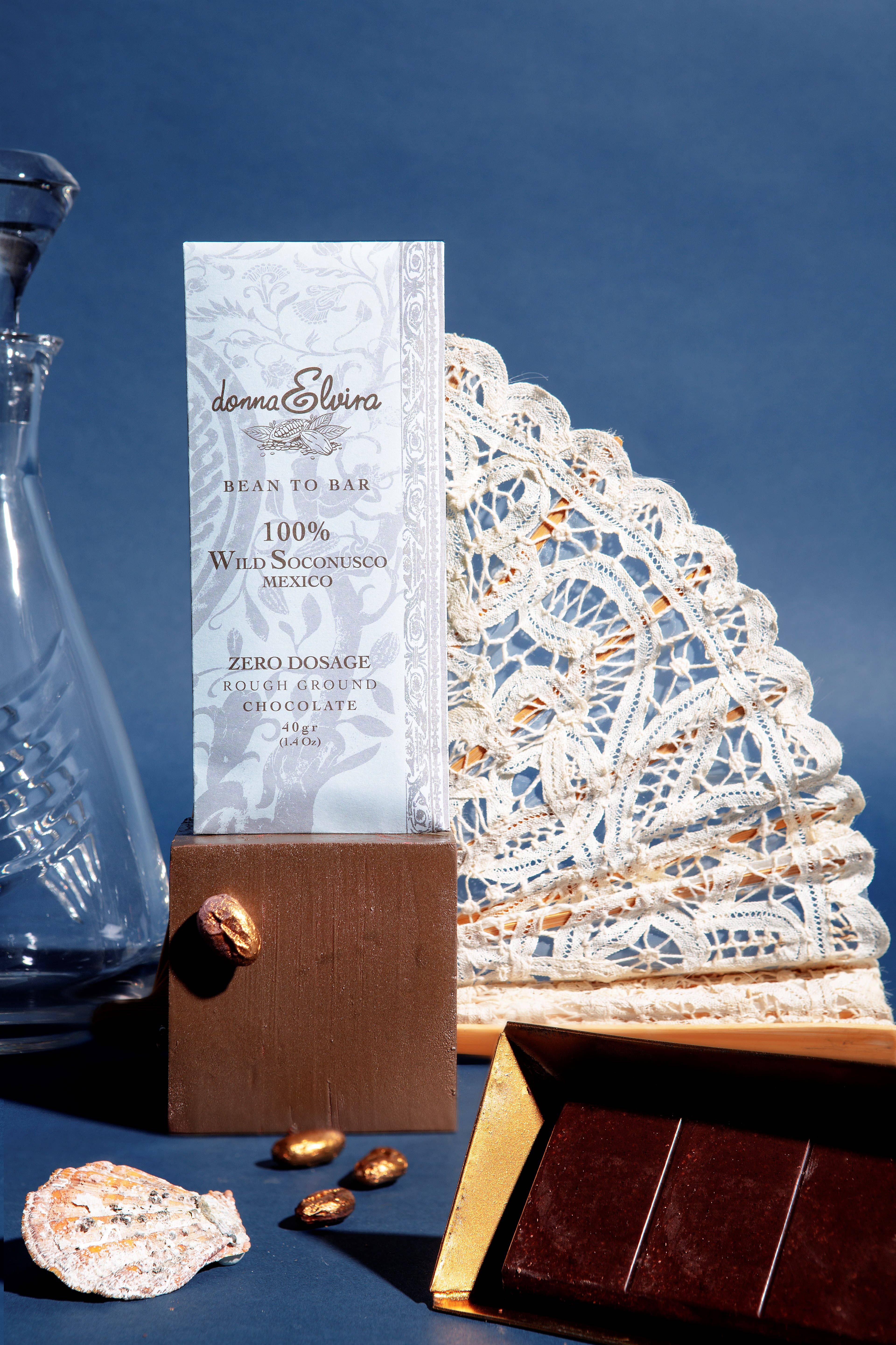 DONNA ELVIRA dolceria di Roccasalva Elvira - Wholesale Chocolate Bar - Zero Dosage Mexico Wild Soconusco Single Origin Chocolate3