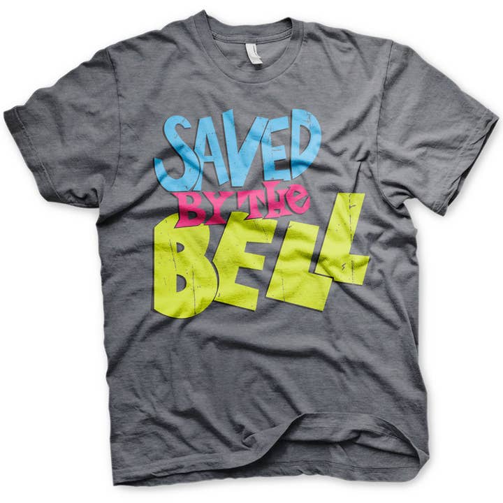 Saved By The Bell Distressed Logo T-Shirt för wholesale av Hybris Production AB