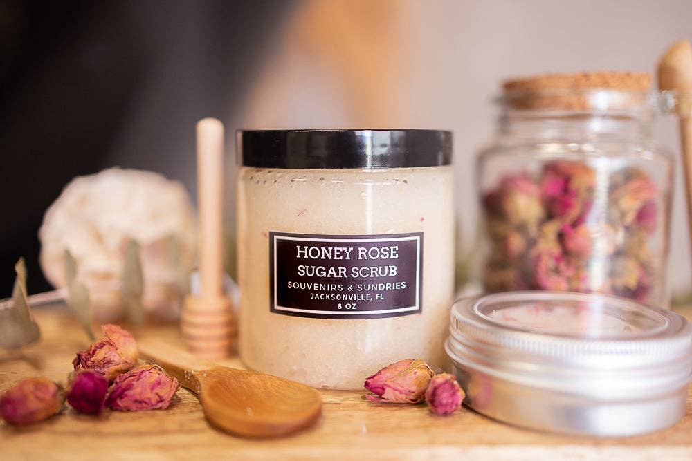 Souvenirs & Sundries - Wholesale Body Scrub/Exfoliant - Honey Rose Sugar Scrub1