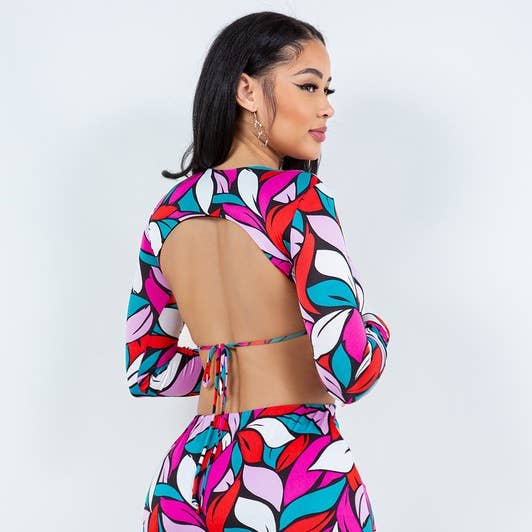 Conjunto de falda y top corto chic sexy de doble capa para venta al por mayor de SEXY STAR DESIGN INC