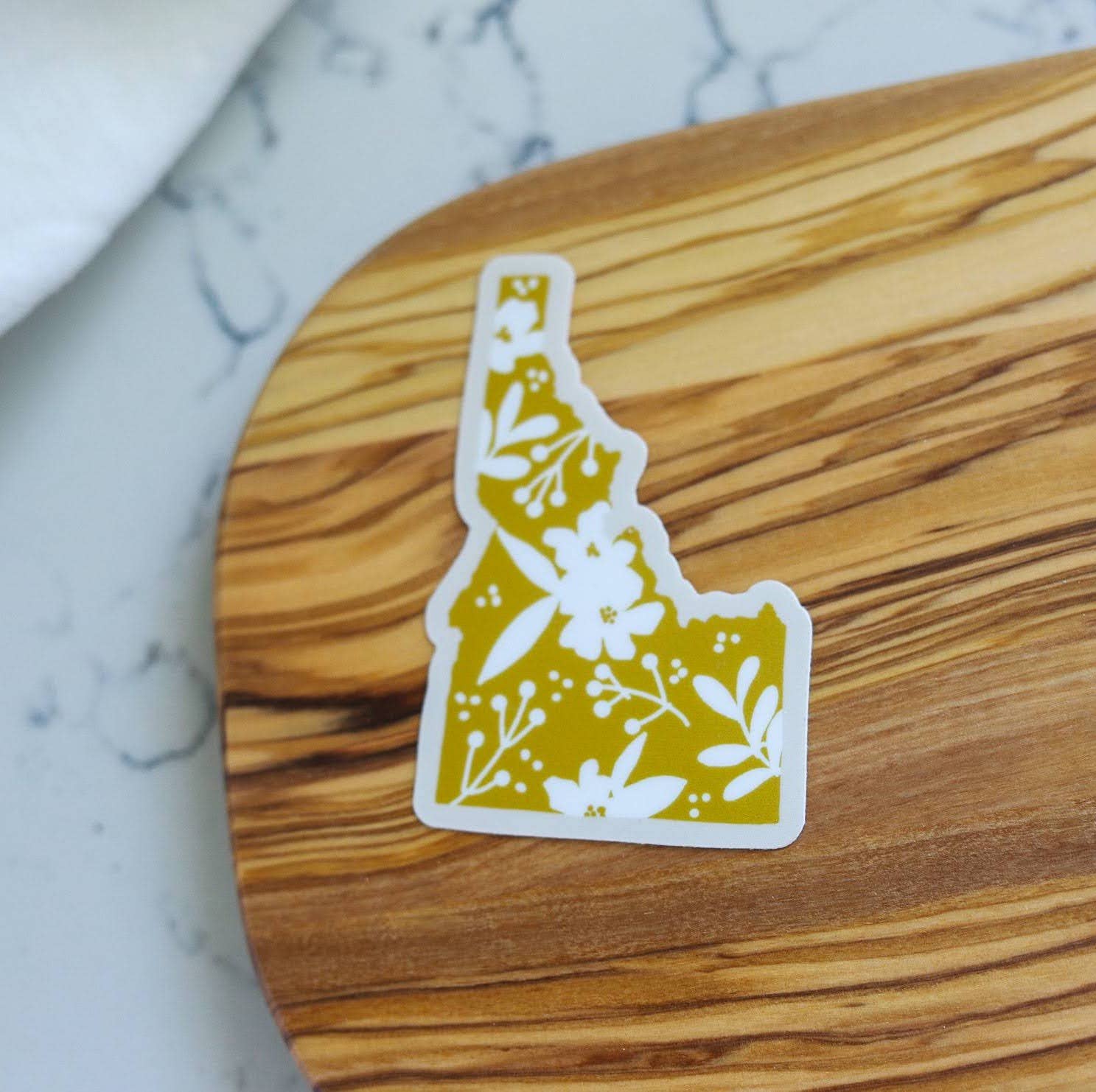 Nordic Nicole - Wholesale Sticker - Idaho Syringa State omtreksticker3