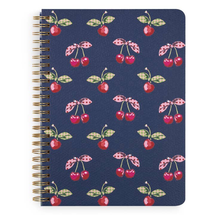 Small Spiral Notebook, Cherry Picking for wholesale by Vera Bradley by Lifeguard Press