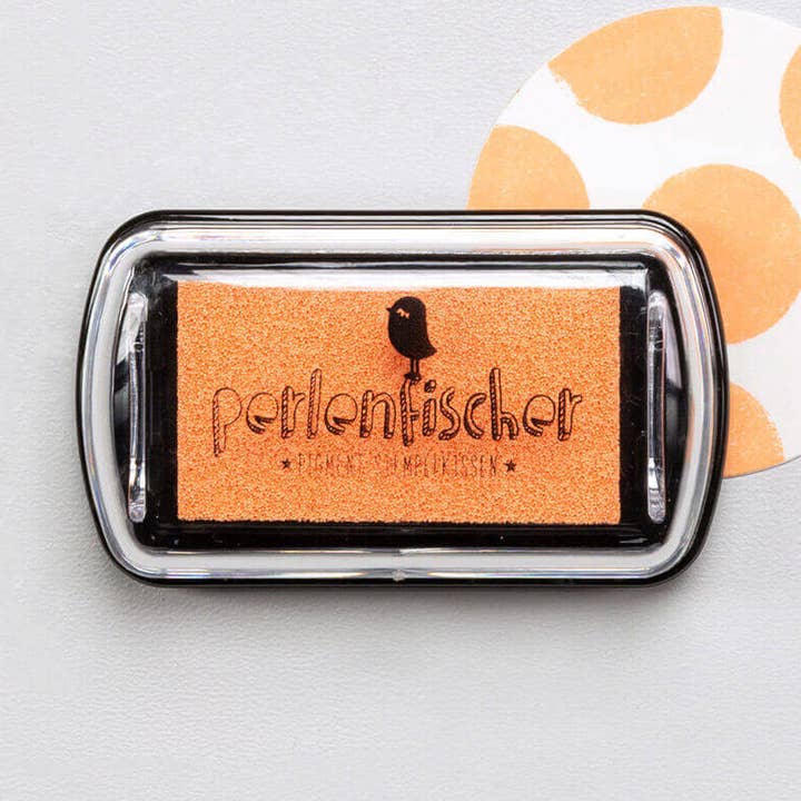 6x Ink Pads | Apricot mini for wholesale by Perlenfischer