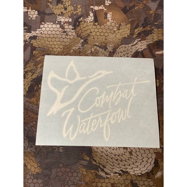 8"x10" Decal for wholesale by Combat Waterfowl