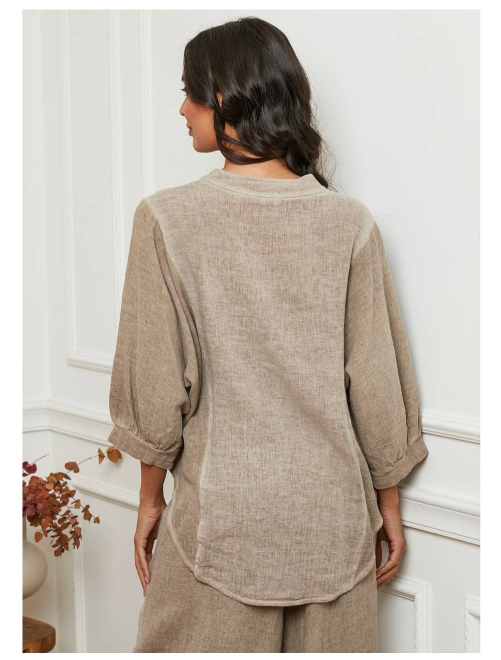 LÉA & LUC – wholesale Shirt – Women’s – 100% Linen Shirt REF. 923017