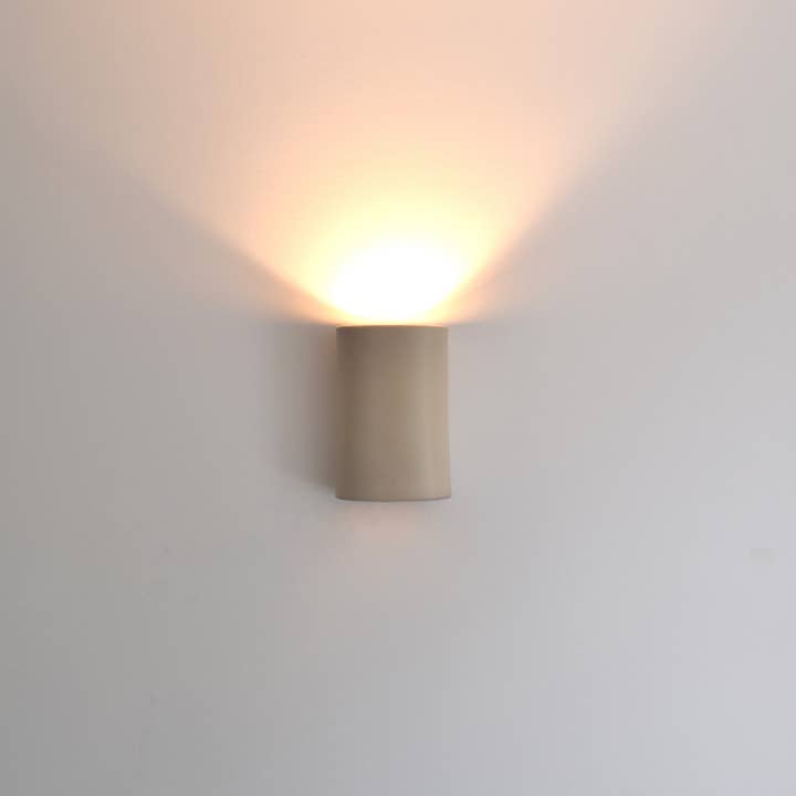 DEBARRO - Furniture | Lamps | Ceramics | Handmade - Wholesale Sconce - Handmade Ceramic Wall Lamp Sconce Of-White