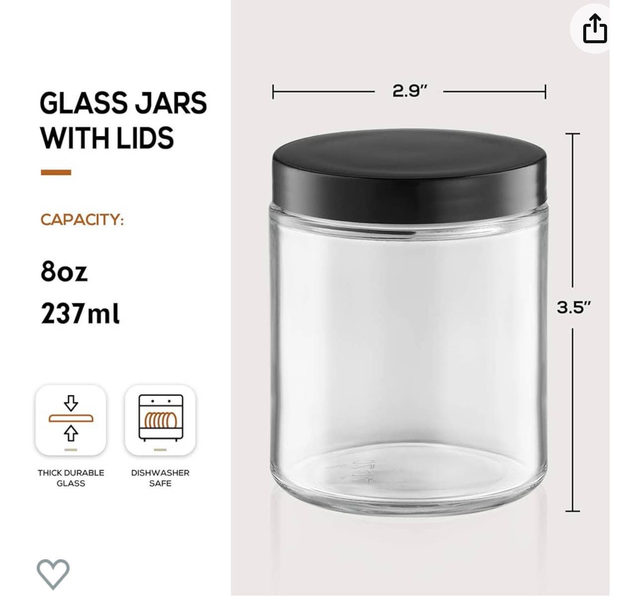 Familiar Fragrances - Wholesale Jar/Filled Candle - 8oz Glass jar Candle unbranded/unlabeled /Pick Fragrance1