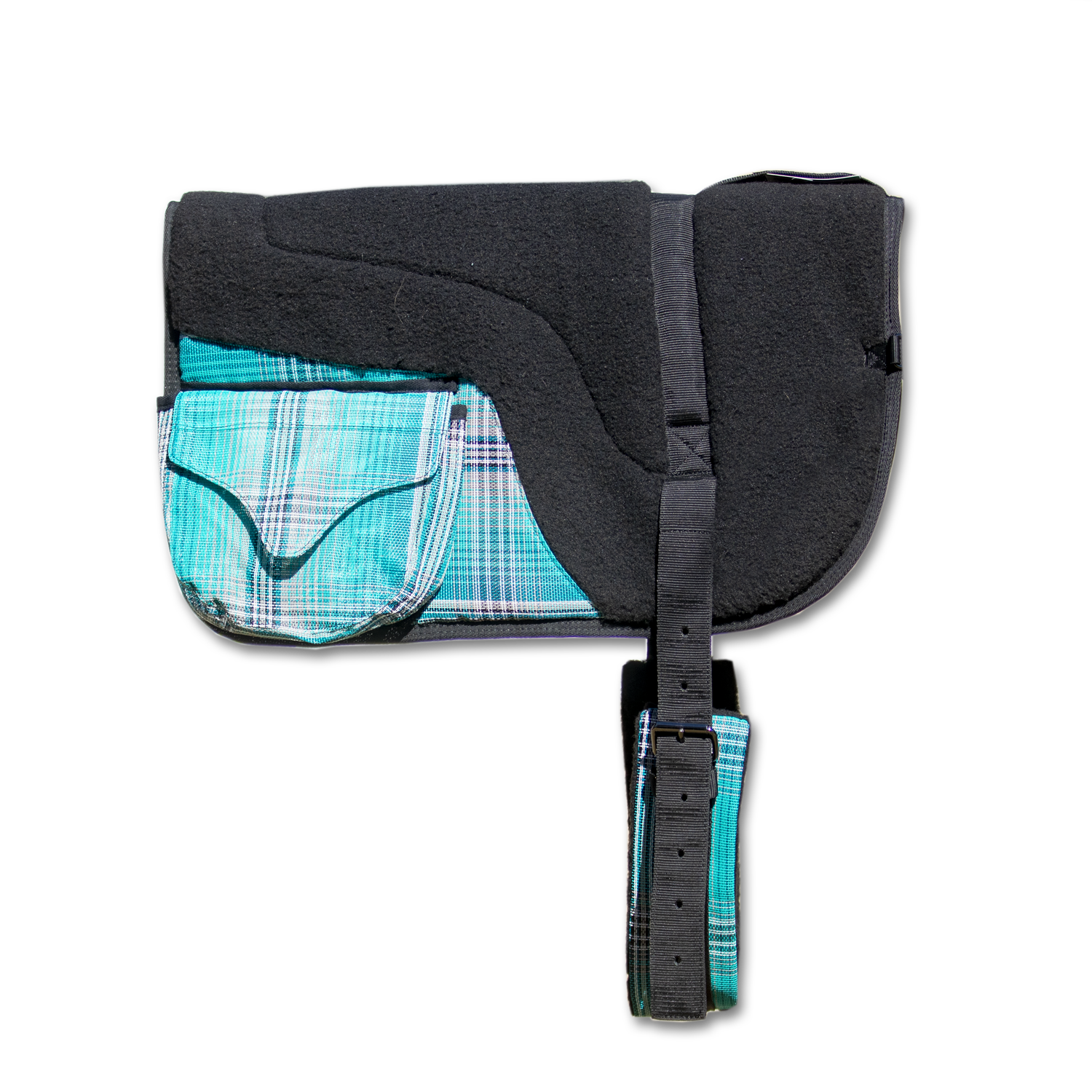 Kensington - Wholesale Horseback Riding Gear - Fleece Bareback Pad w/ Pockets3