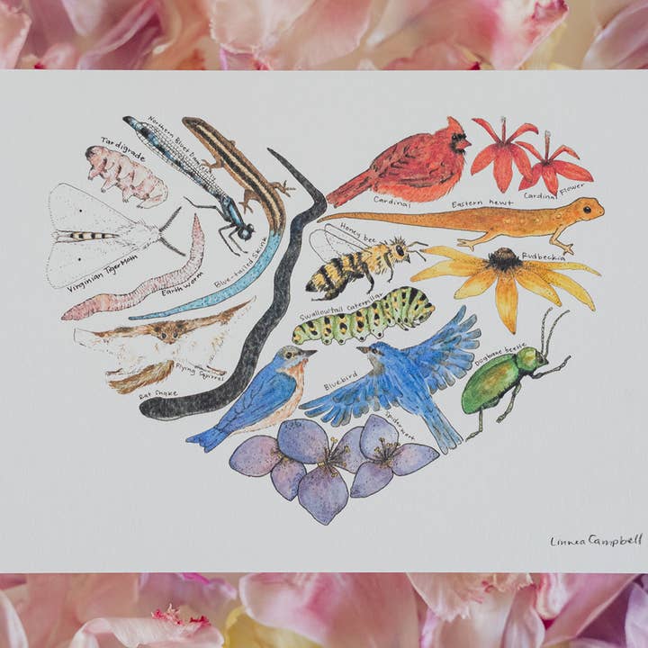 Love Diversity Art Print for wholesale by Linnea Campbell Studio